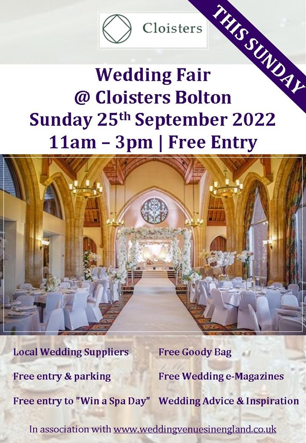 Wedding Fayres Lancashire | View upcoming local fayre details