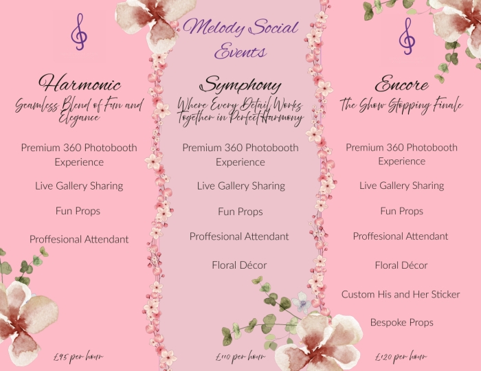 Melody socials events